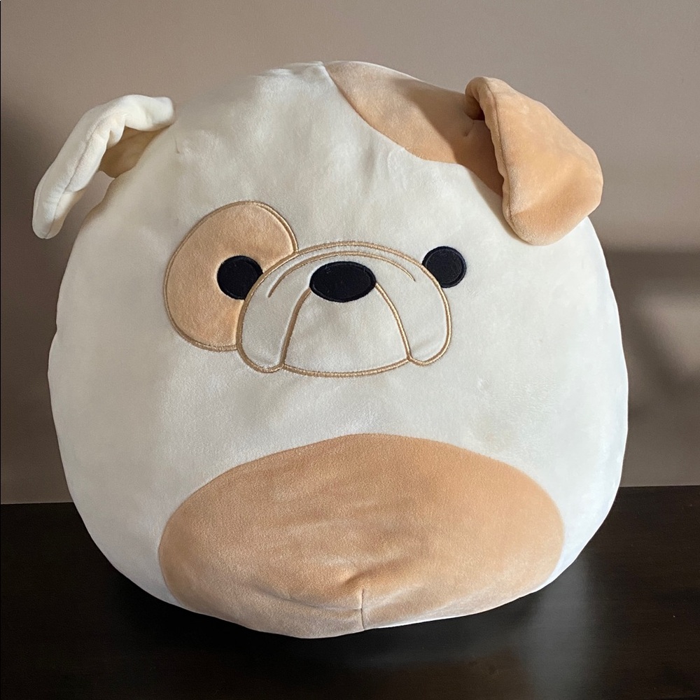 Squishmallow Brock the Bulldog Plush Large